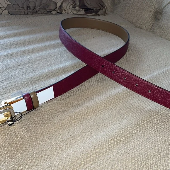 New authentic Gucci reversible belt